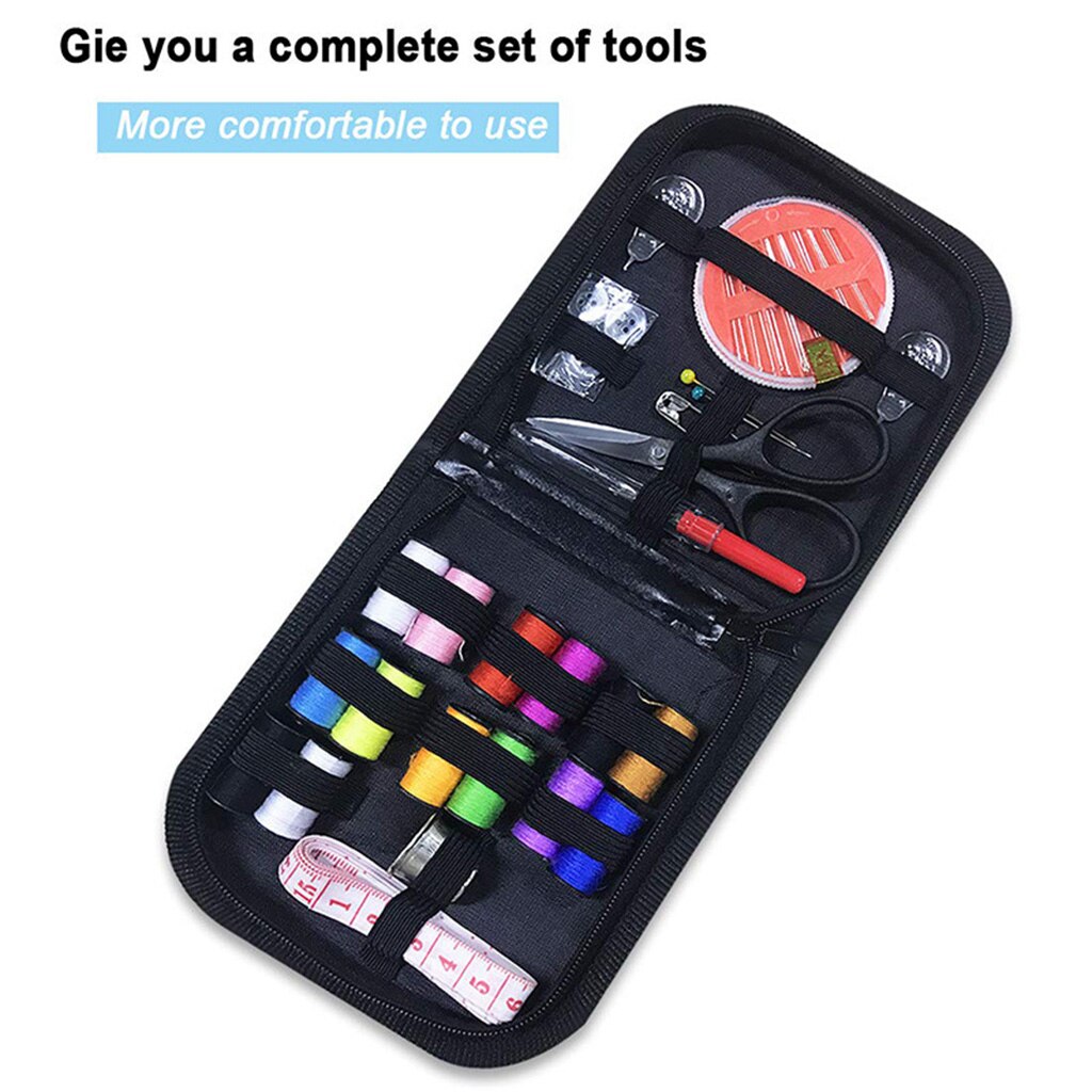 Portable Cordless Mini Sewing Machine Kit Quick Repair Battery Operated