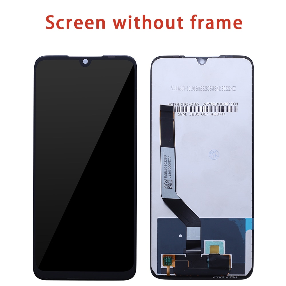 Original for Xiaomi Redmi Note 7 LCD Display Screen Touch Digitizer Assembly Redmi Note7 Pro M1901F7G LCD Display 10 Touch