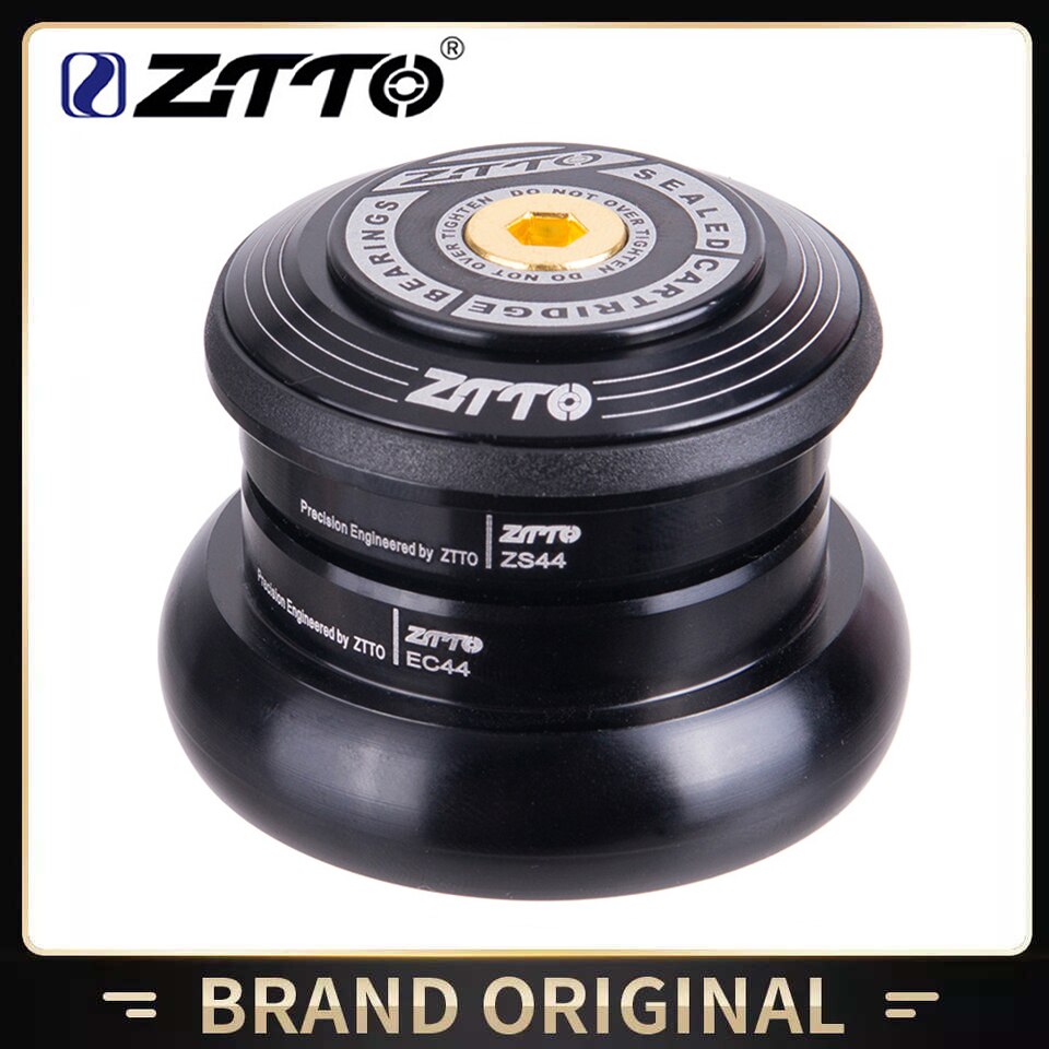 ZTTO 4444T Bicycle Headset MTB 44mm ZS44 EC44 CNC 1 1/8"-1 1/2" Straight Tube Frame To Tapered Tube Fork 1.5 Adapter Headset