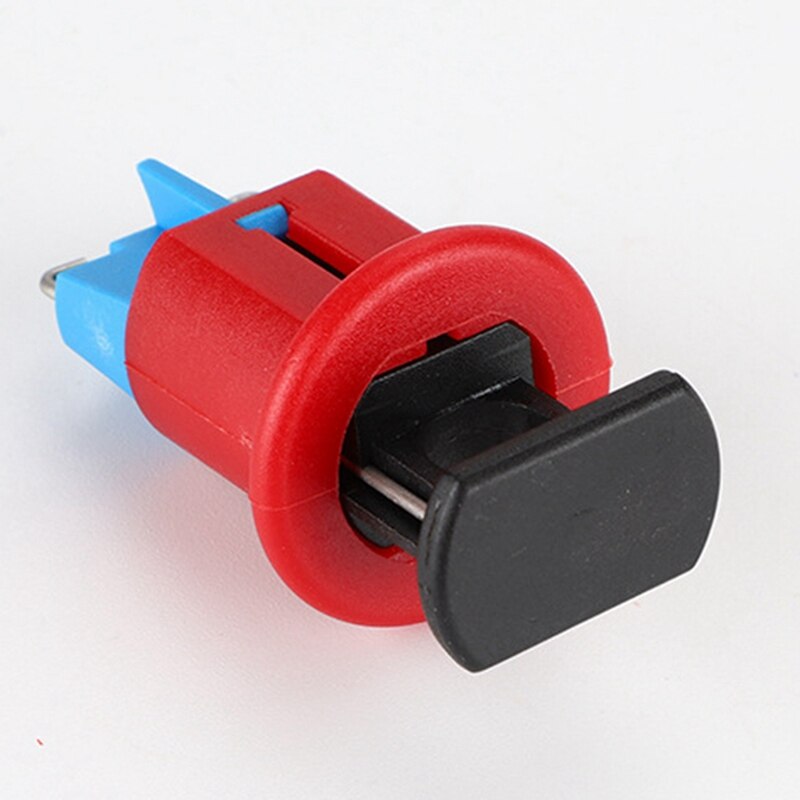 4 PCS Mini Circuit Breaker Lockout Electrical Safety Lock Miniature Air Switch Lsolation Lock for Power Isolation Pinout