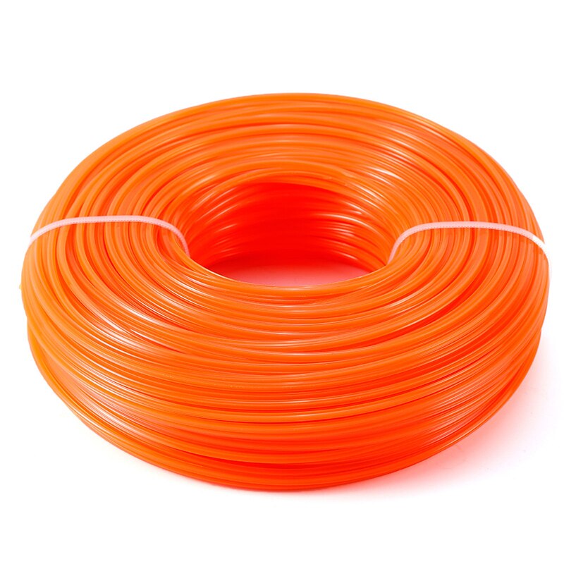2.4mm trimmer line nylon ledning tråd rund streng benzin græstrimmer haveredskaber