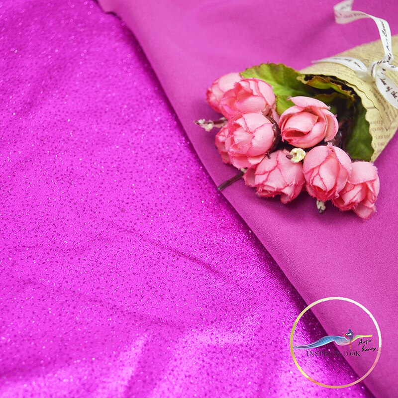Thicker stage fabric gold foil cloth (spandex) wedding dance stage dedicated diy cosplay garment fabric metallic