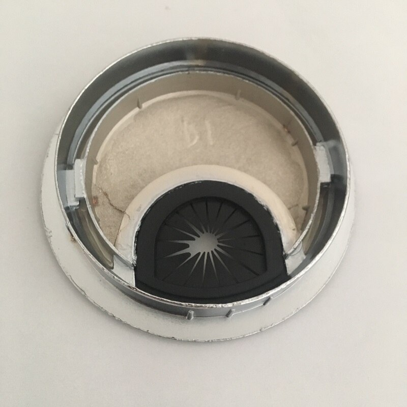 1PC Furniture Hardware Computer Desk Grommet Table Cable Outlet 60mm Zinc Alloy Wire Hole Cover