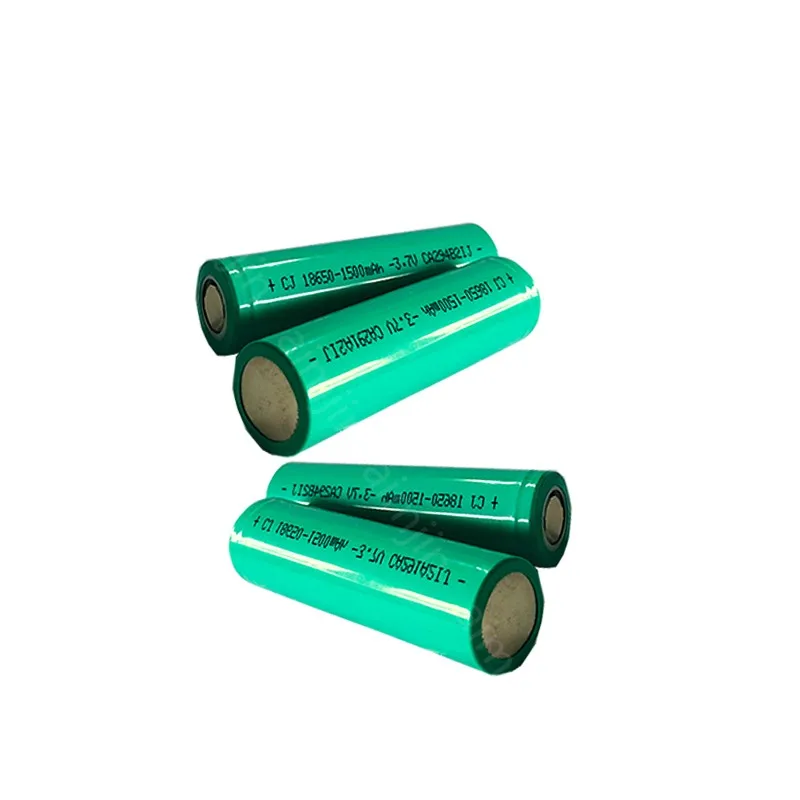Batería recargable de iones de litio de alta capacidad, 18650, 3,7 V, 1500mAh, para linterna, lámpara de cabeza, walkie-talkie