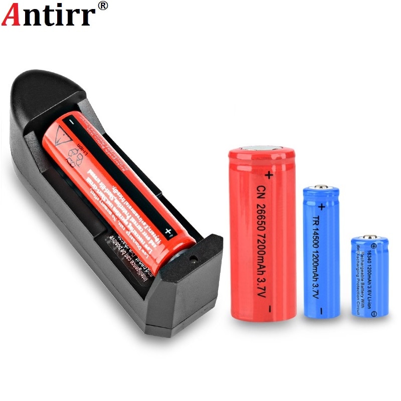 Li-ion batterij Lader voor 18650 17670 14500 10400 16340 AA AAA 3.7 V/3.2 V/1.2 V/ 1.5V lithium NiMH batterij