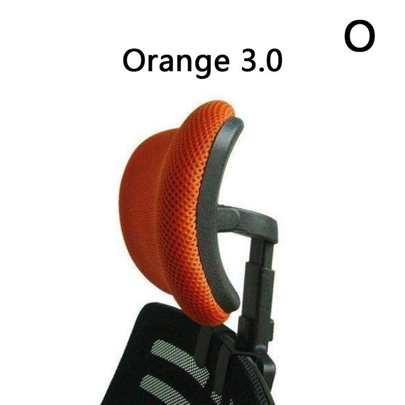Adjustable Headrest for Office Chair Swivel Lifting Computer Chair Neck Protection Pillow Headrest for Chair Office Accesso G2K7: 3.0 Orange
