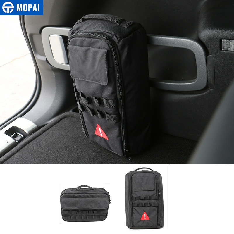 Accesorios para coches MOPAI, Kit de herramientas para el hogar, para viaje, deportes al aire libre, para acampar, bolsas de almacenamiento para Jeep Wrangler/Cherokee Series, estilismo para el coche