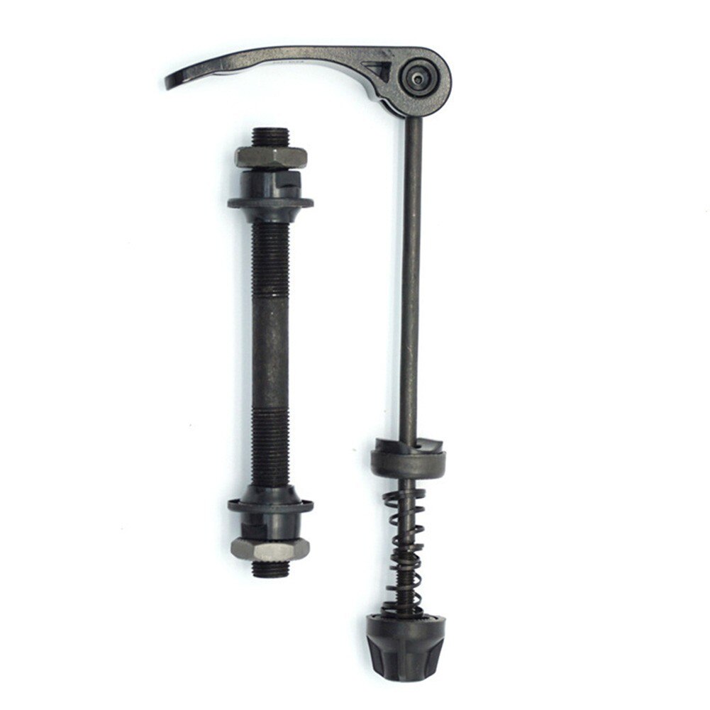 Axe de vélo à dégagement rapide, roue de bicyclette de montagne avant arrière, jeu de brochettes, peau d'essieu QR outil cyclisme axe Central, 4 pièces