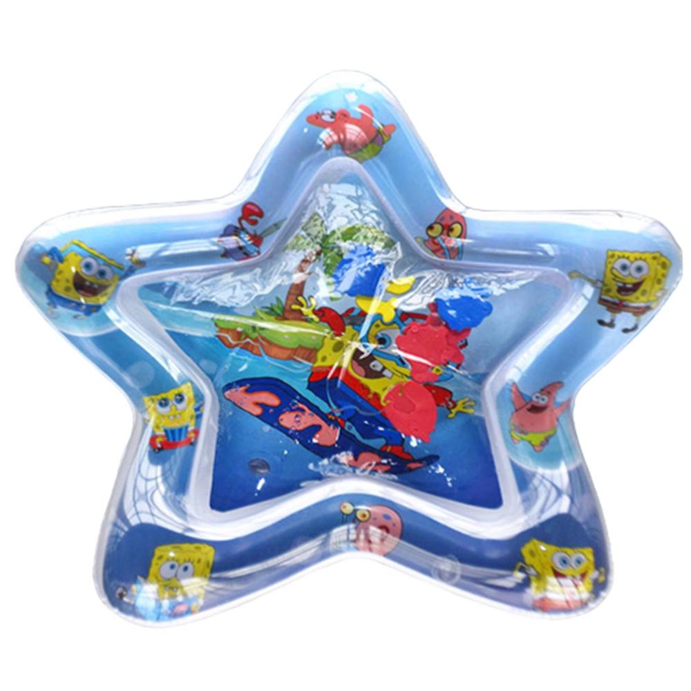 Nette PVC Baby Aufblasbare Wasser Spielen Matte Klopfte Pad Baby Wasser Kissen Pad Tummy Zeit Aktivität Wasser Kissen: Dark Khaki