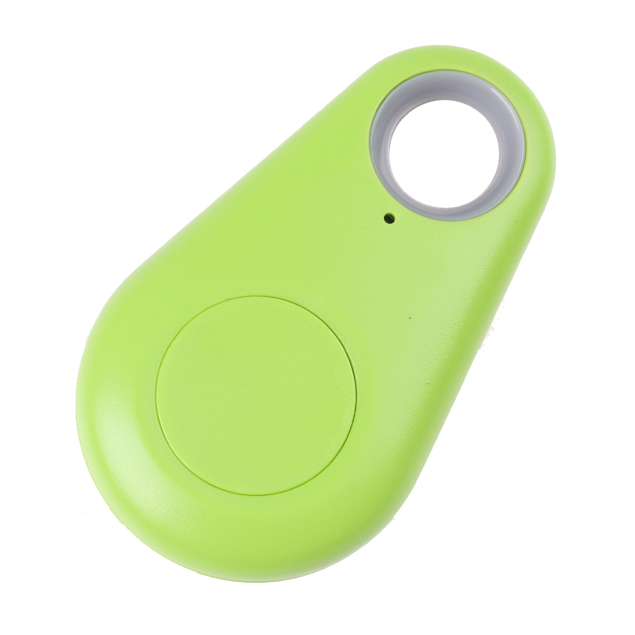 Mini localizador inteligente de carro, chaveiro anti-perda com rastreador bluetooth 4.0 para cachorro e criança chaveiro localizador: Green
