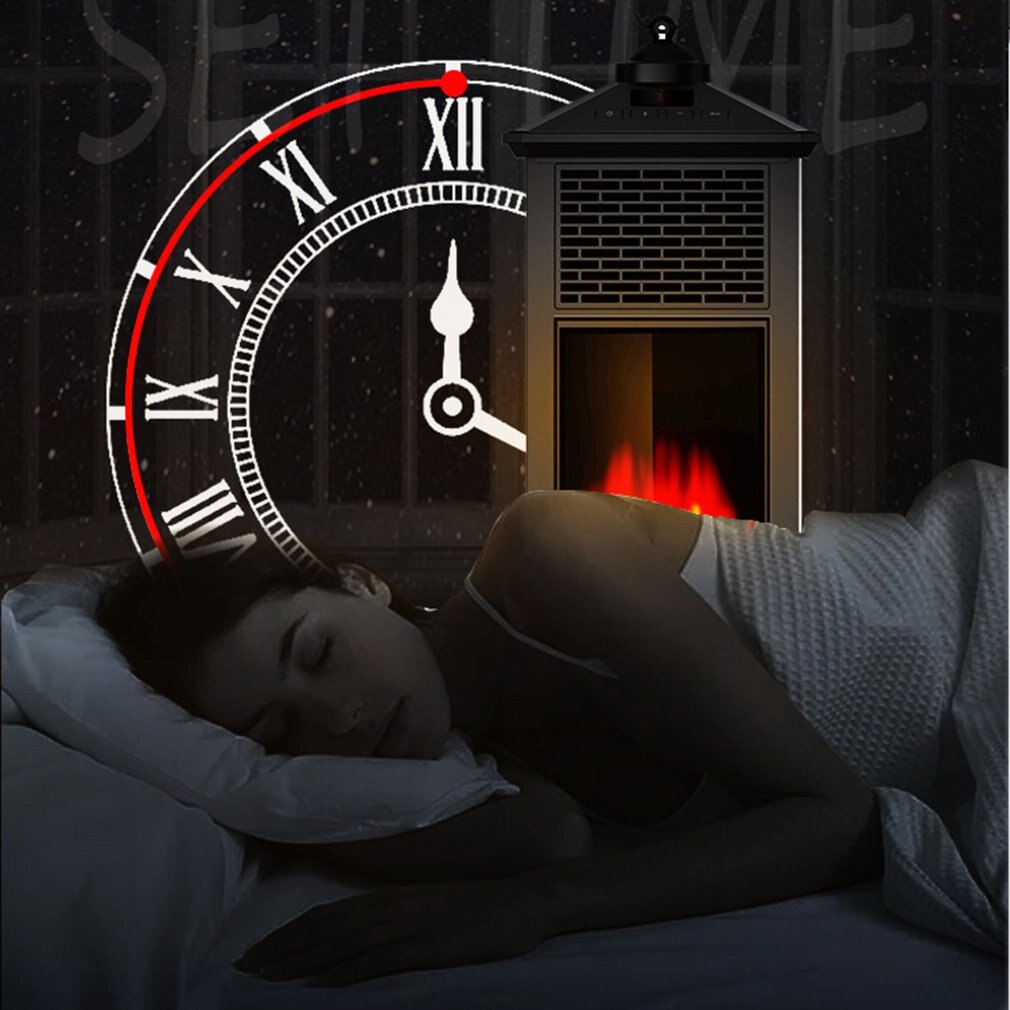 Portable Office Desktop Heater Household Bedroom Mini Portable Simulation Flame Mini Heater Small Heater