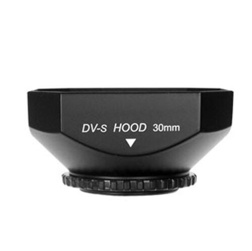 Mennon screw-in capa de lente de vídeo digital em preto para câmeras filmadoras novo