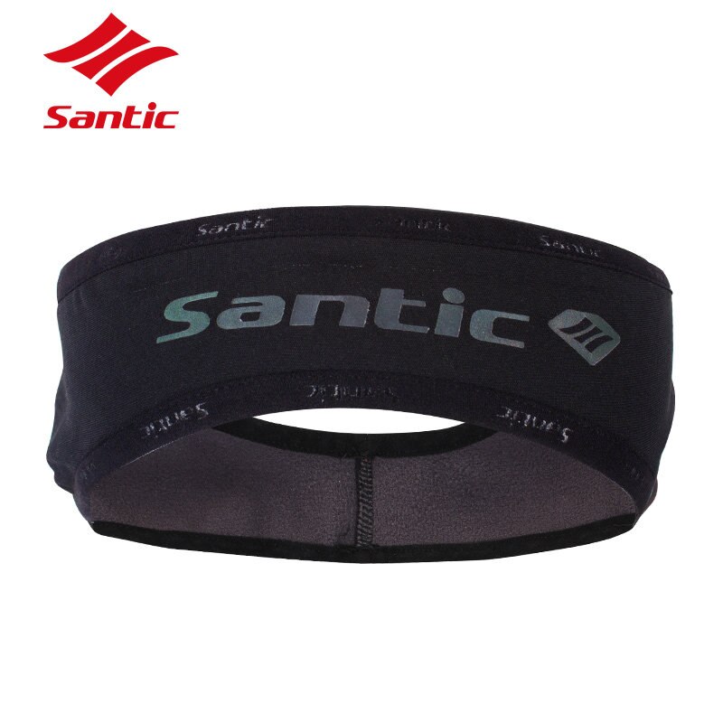 Santic cykelkepsar öronskydd för män kvinnor fleece termisk utomhus sport cykel öra varmt vindtät cykel bandana: Default Title