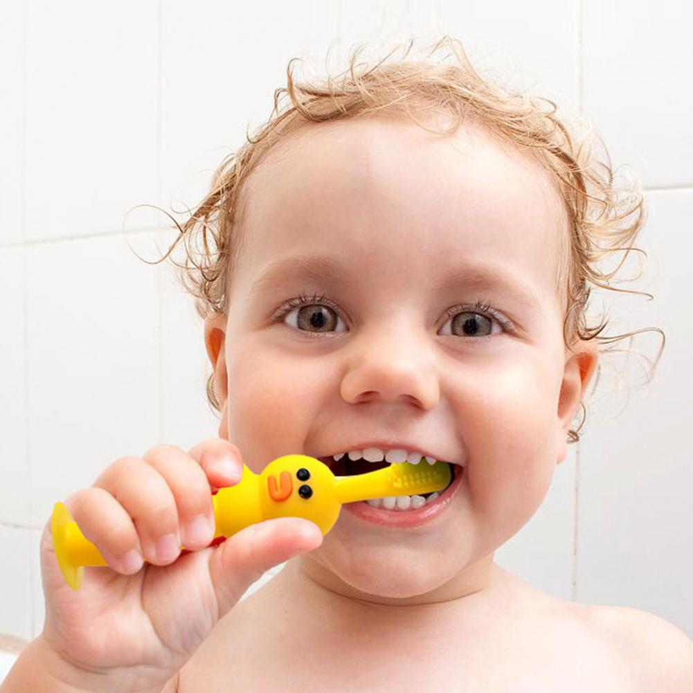 3 pz/set bambini spazzolini da denti disegno del fumetto cura dei denti 0-3 anni bambino tazza spazzolini da denti Set per la casa bambini spazzolini da denti