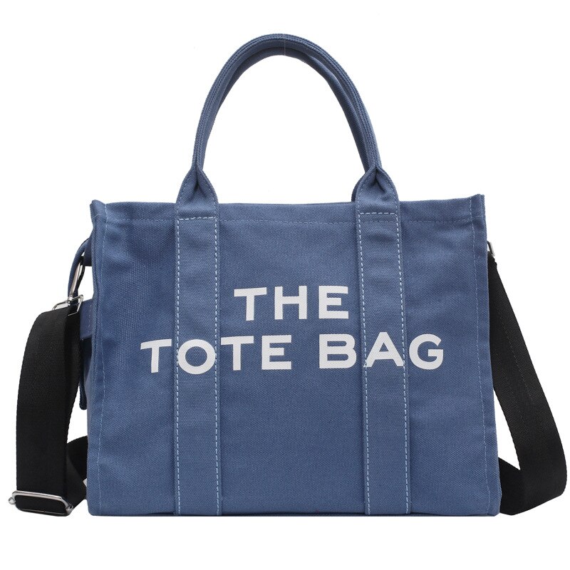 Niyobo 2022 Canvas Mannen Reistas Vintage Cilindrische Tas Toevallige Reizen Tassen Vrouwen Schoudertassen Bolsa Feminina: Blauw