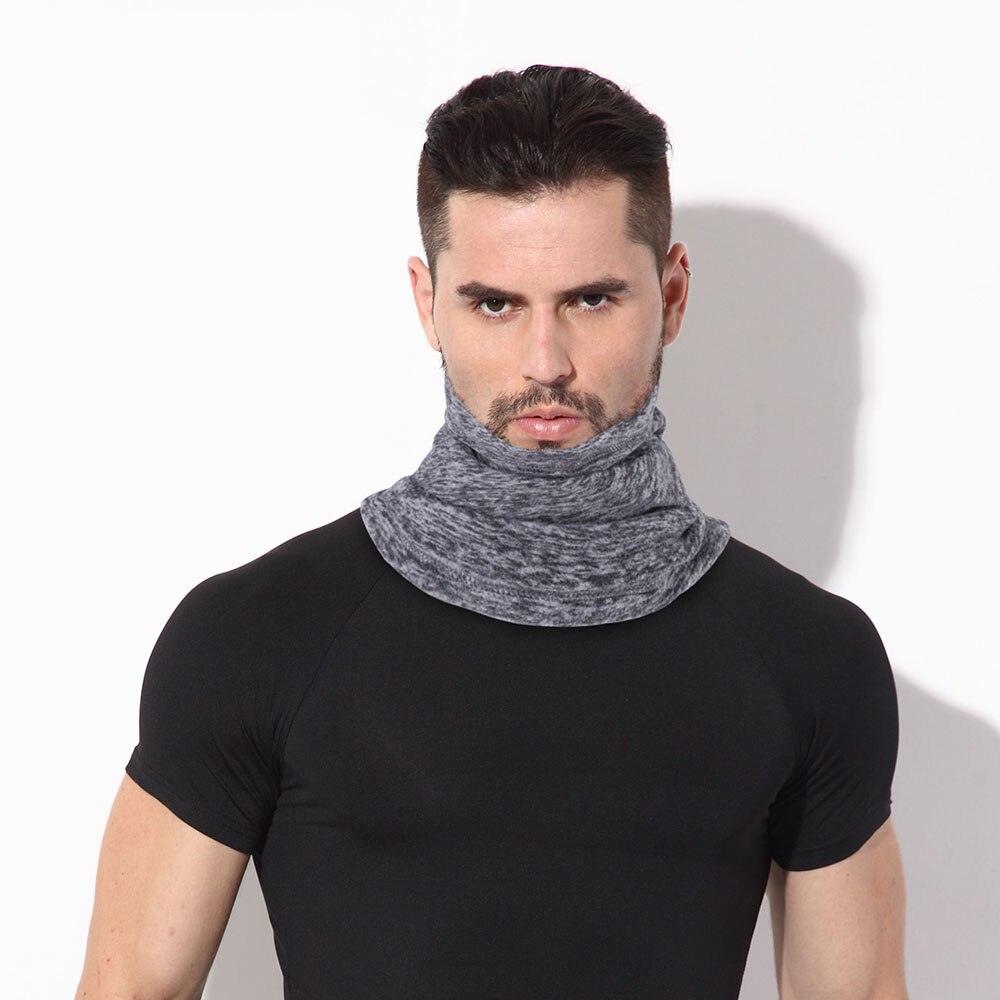 HEROBIKER – masque facial pour Moto, cagoule de Moto confortable, coupe-vent d'hiver, sport en plein air, chauffe-cou gris