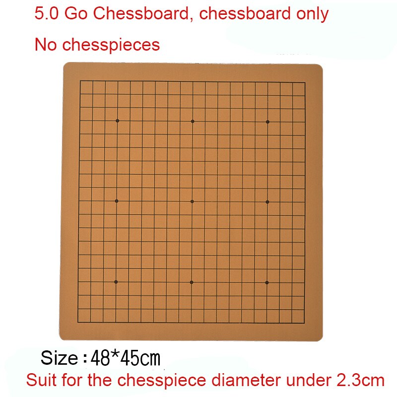 Chinese Chess Chessboard Go Chess board PU Leather Velvet Chessboard Cloth Checkerboard