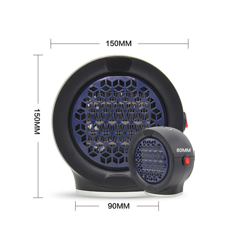 900W Mini Portable Electric Heater Desktop Handy Heating Stove Radiator Warmer Machine For Home Office US/UK/EU/AU Plug