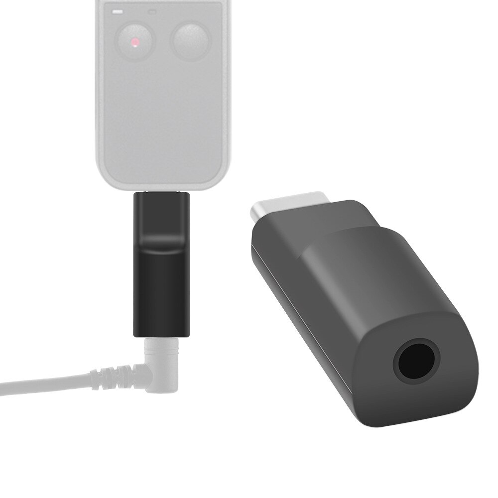 3.5mm Audio Jacket for Dji OSMO Pocket 1/2 Adapter Converter Jack Microphone: Default Title