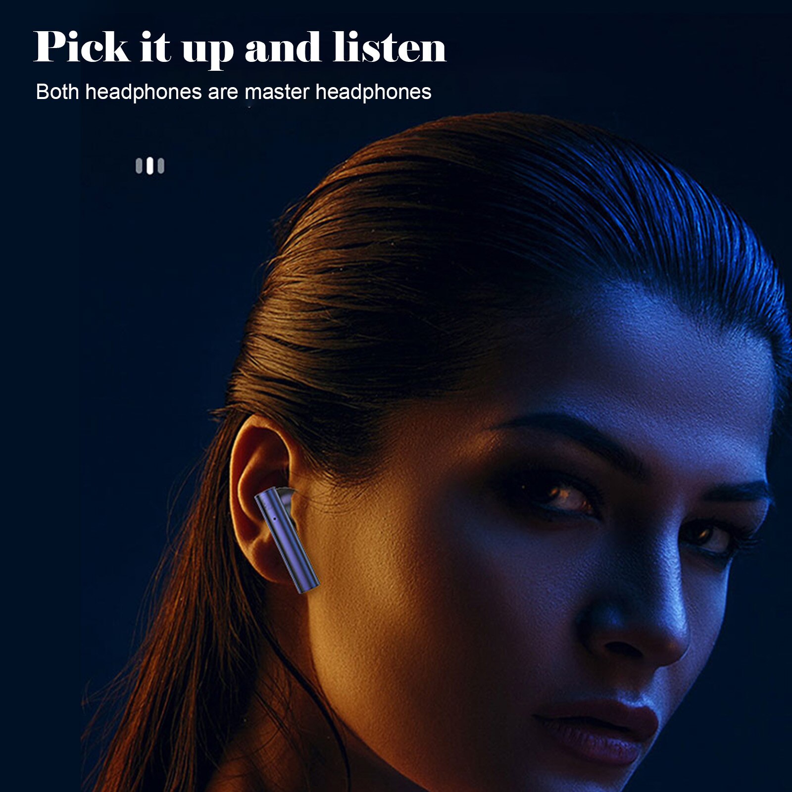 CARPRIE Wireless Earbuds - Bluetooth 5.0 Mini In-Ear Headphones - 9D Stereo Sport Waterproof Headsets with Charging Case