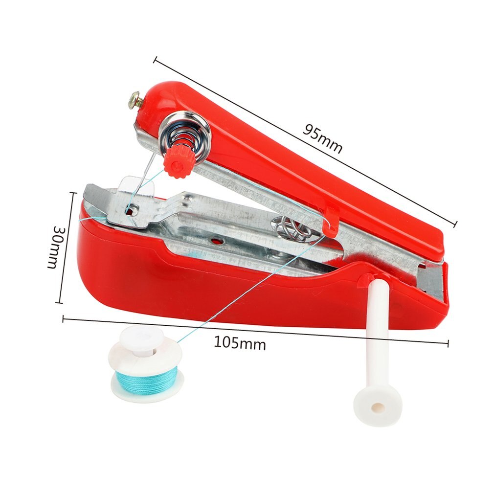Handheld portable mini manual sewing machine Household hand-held portable Embroidery Manual Operation Machine
