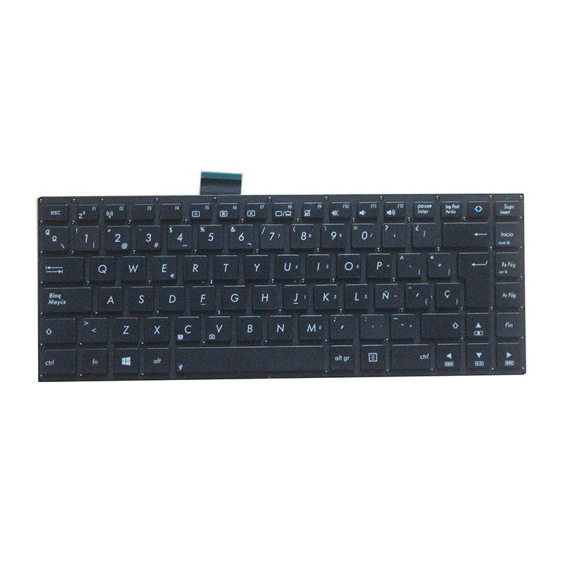 Spanish Teclado Keyboard For ASUS VivoBook S400 S400C S400CA S400E SP Laptop Black NO Frame WIN8