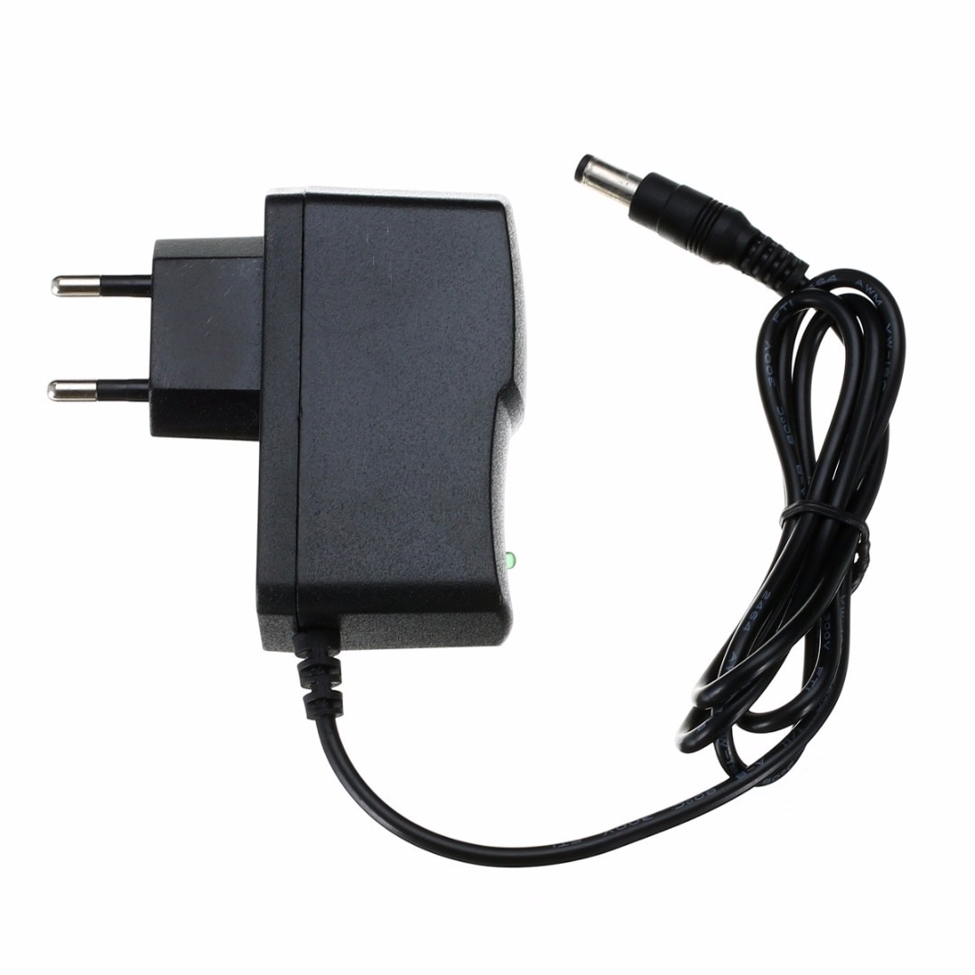 1 pc EU Plug Voeding AC 100-240 V DC 9 V 1A Converter Adapter Voeding 1000mA 9 W Aansluiting 5.5*2.5mm Voor Licht