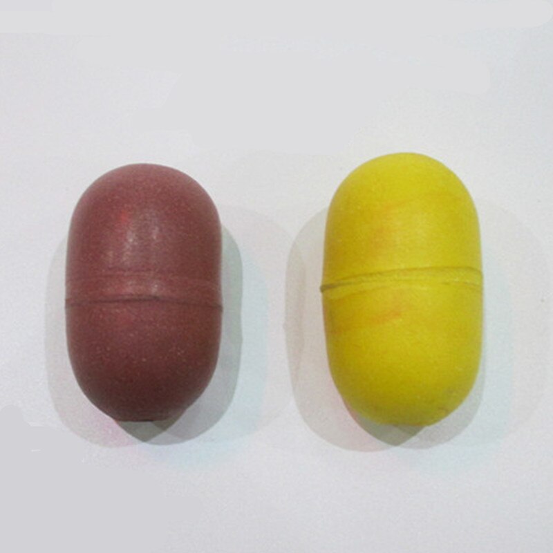 hard PVC 6cm*4cm fishing float cage float for fishing net oval float shrimp cage buoy fishing Accessories fish tool Outdoor