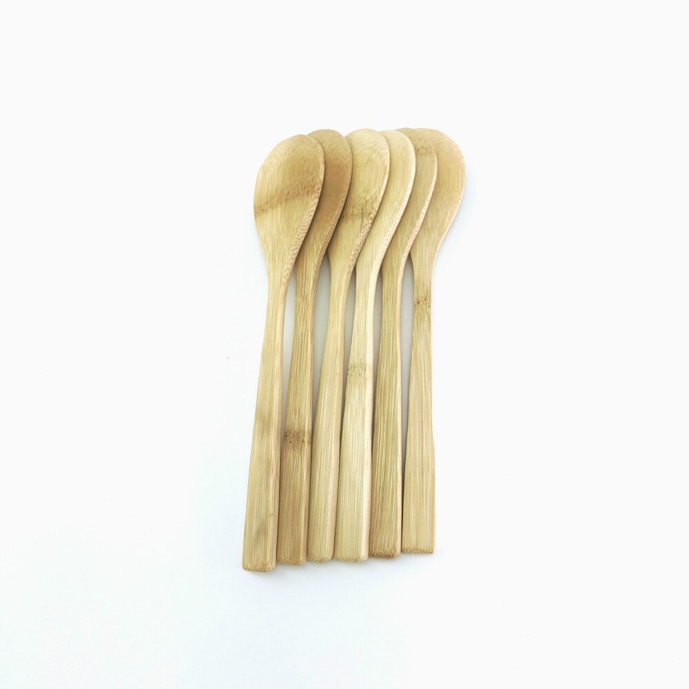 Organic bamboo Wood Cutlery Natural Bamboo Spoon Coconut Palm Coconut Spoon for Coconut shell bowl Bamboo Spoon Cutlery