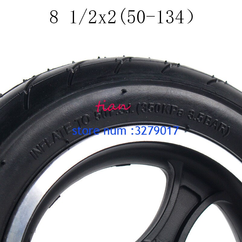 Good 8 1/2x2(50-134) Trye Wheel for Gas Scooter Electric Scooter Kid Gas/eletric Scooter, Pram Stroller