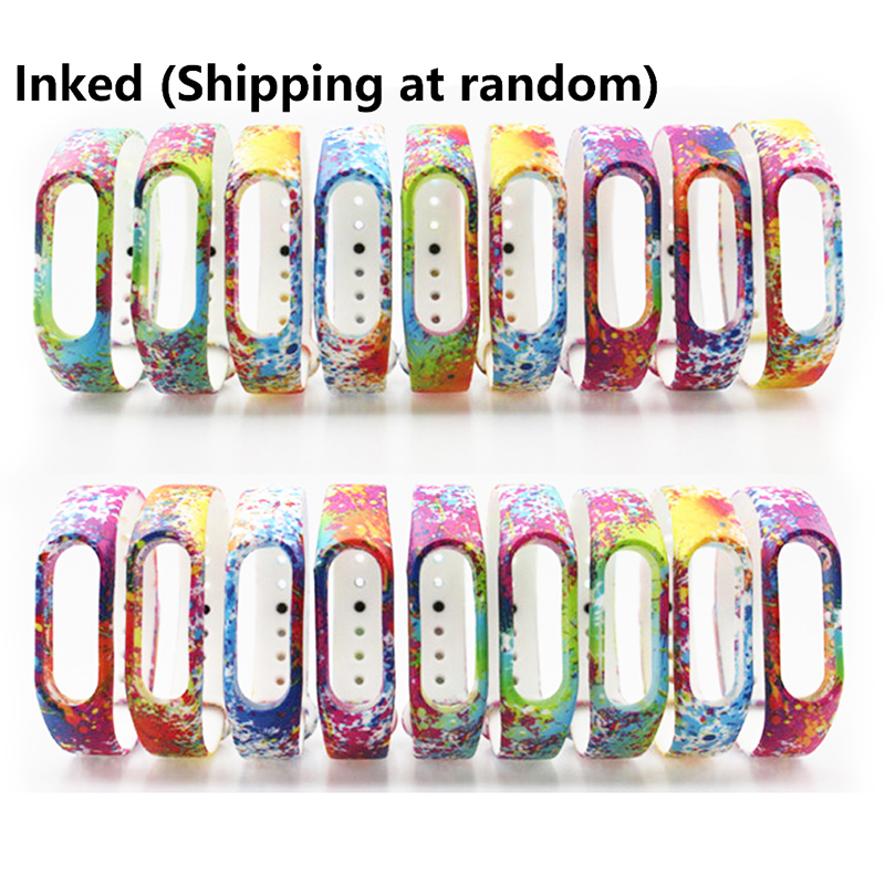 BOORUI Miband 2 Accessories mi band 2 strap colored Special Silicone Strap belt for Xiaomi Mi Band 2 Smart Bracelets Smartband