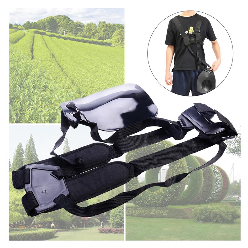 BESTOYARD Comfort Strap Dubbele Schouder voor Bosmaaiers/Trimmers/Strimmer Harness Tuin Bosmaaier Grasmaaier Nylon Riem