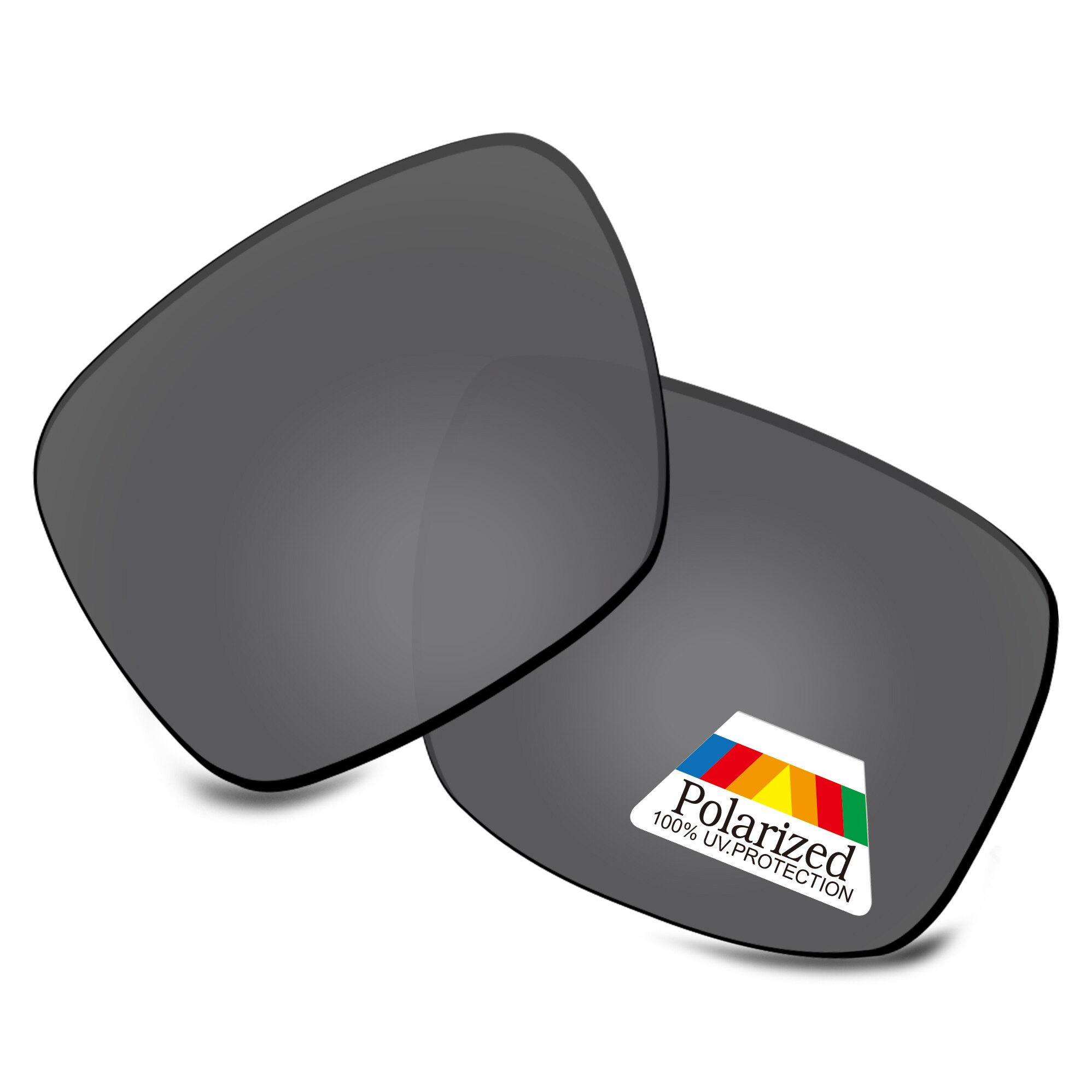 Bwake Polarisierte Ersatz Linsen für-Oakley Holbrook AF(Asian Fit) OO9244 Sonnenbrille Rahmen-Mehrere Optionen: Dark Black