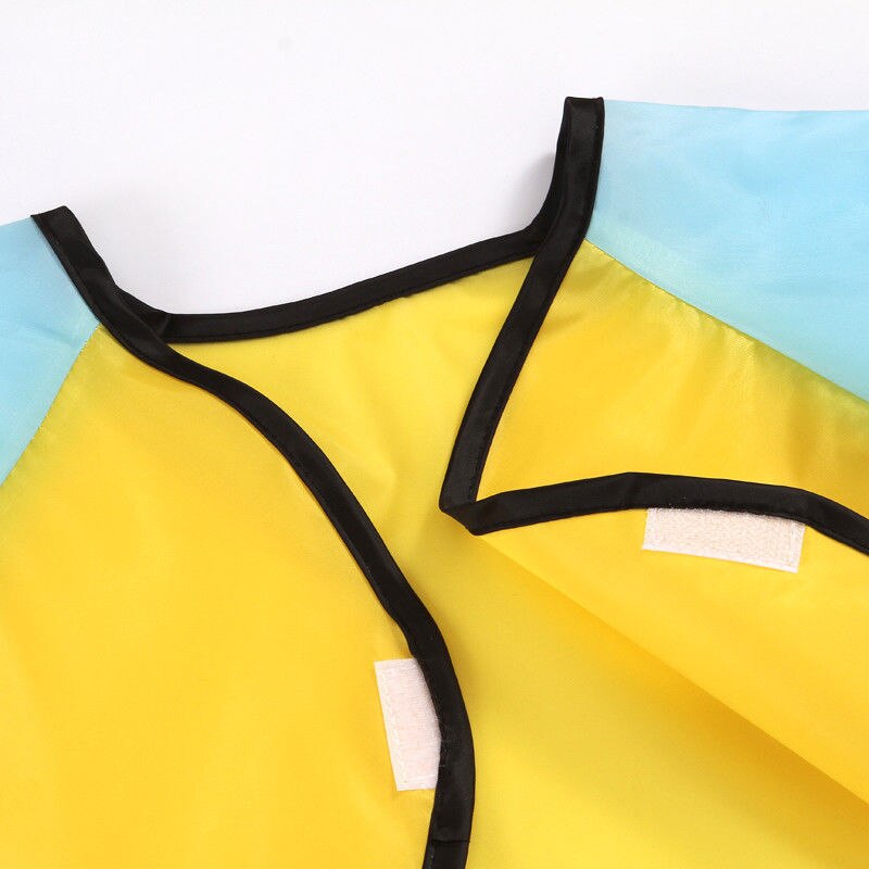 Blouse de peinture pour enfants, imperméable, Anti-usure, bavoir à manches longues, chemise de peinture, tablier d'école pour garçons et filles