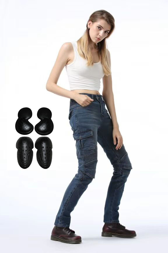 Komine same dżinsy motocyklowe jeżdżące na drogach dżinsy terenowe spodnie sportowe spodnie motocyklowe spodnie ochronne dla kobiet