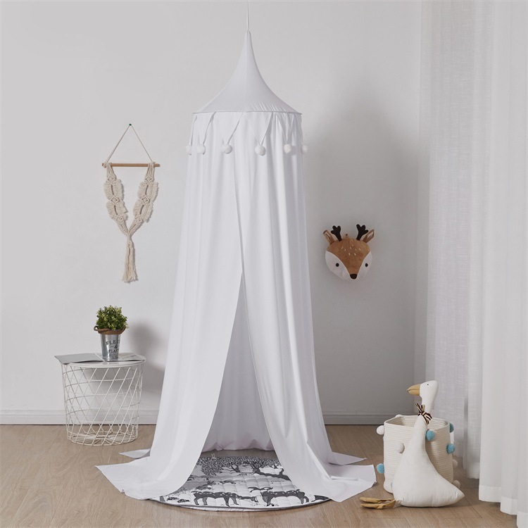 Dosel Para cama de bebé, mosquitera Para cuna, Cunas Para El bebé, tienda de campaña, decoración de habitación, Mosquiteros Para bebés: White