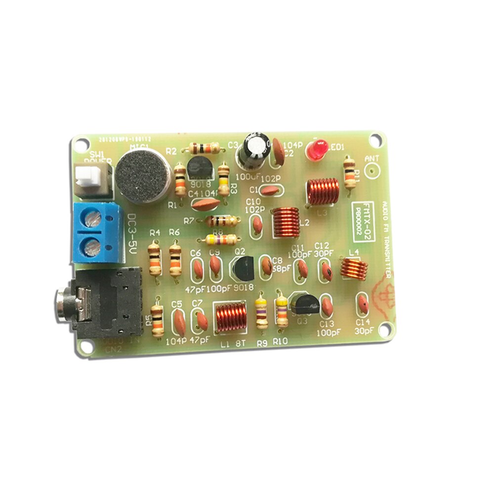 Transmetteur de radio FM, kit de lancement, transmetteur de signal sans fil, petit module radio, fabriqué par soi-même, FM88 ~ 108MHz