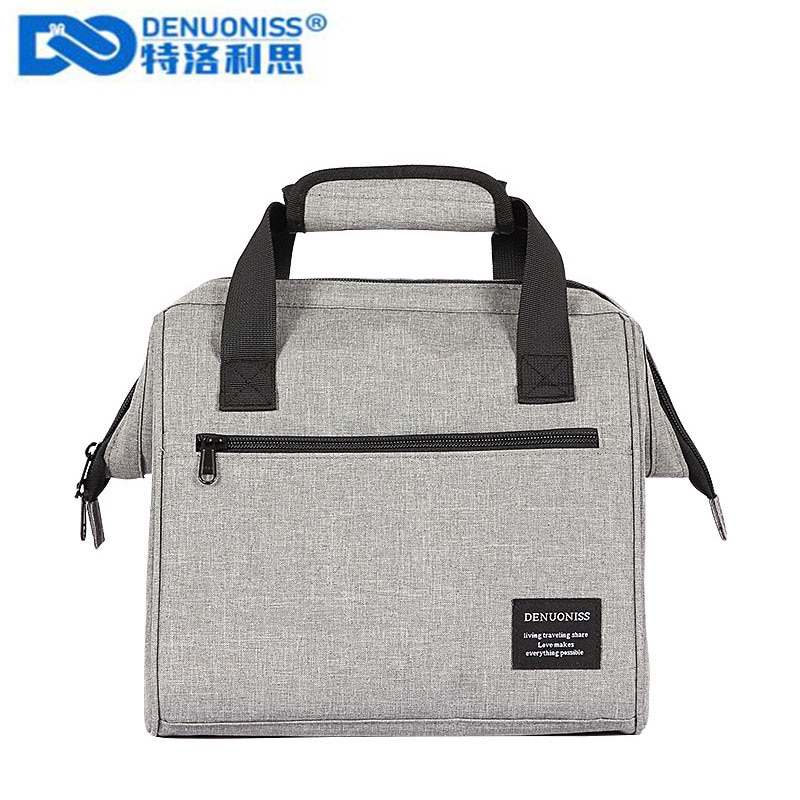 DENUONISS duże zagęścić składane zachowywanie świeżości wodoodporna torba termiczna EVA na stek torba izotermiczna izolacja torba na wino