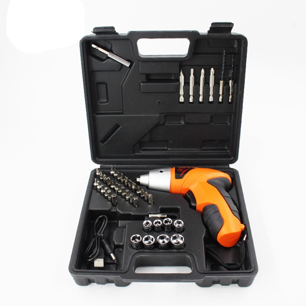 Electric Screwdriver Charging Screwdriver 3.6V Lithium Battery Mini Electric Screwdriver Set Rechargeable Hand Drill