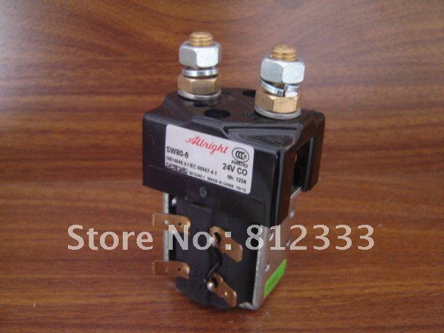 Genuino ALBRIGHT SW80-6 SW80-65 SW80 B2SW11/12/24 V DC CONTACTOR para CURTIS ZAPI controlador carretilla elevadora STACKER PALLET GOLF carro
