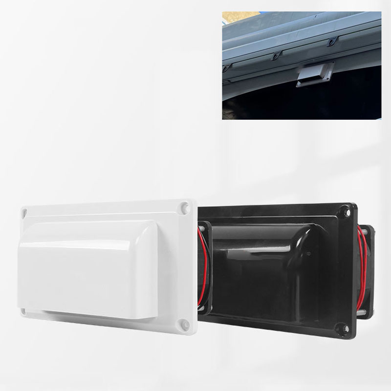 Rv seitliche Entlüftung Belüftung Autozubehör für Wohnmobil anhänger Wohnmobil Stiefel Marine Yacht 12V Dunstabzugshaube Abluft Ventilator
