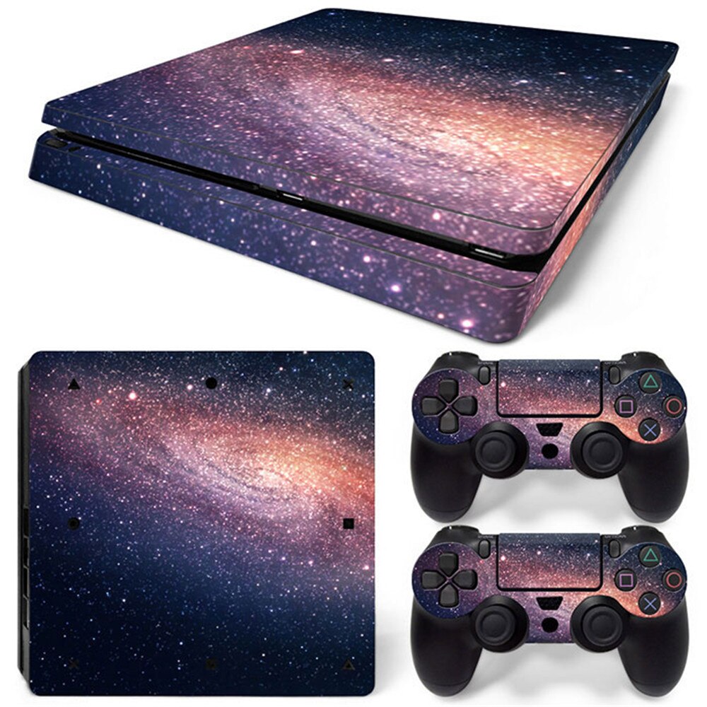 Autoadesivo della pelle Della Copertura Per PS4 Sottile Autoadesivo Della Pelle Della Console E Controller di Skins Gioco Adesivi: TN-PS4Slim-6531