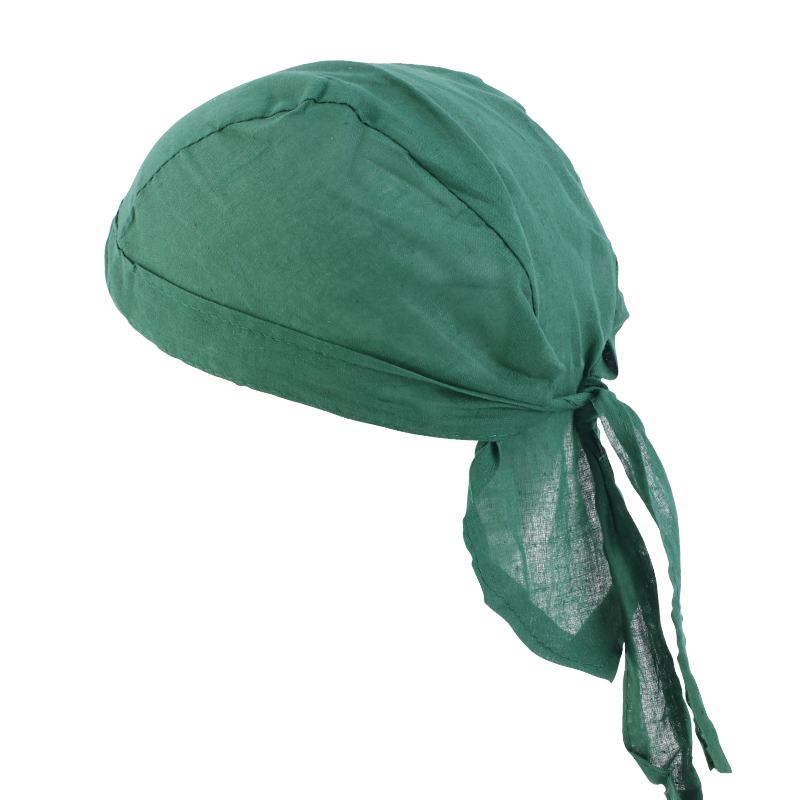 Unisex algodón Durag hombres mujeres transpirable Bandana sombrero doo du trapo diadema sombrero de pirata gorra de quimio accesorios para el cabello de Color sólido: plum
