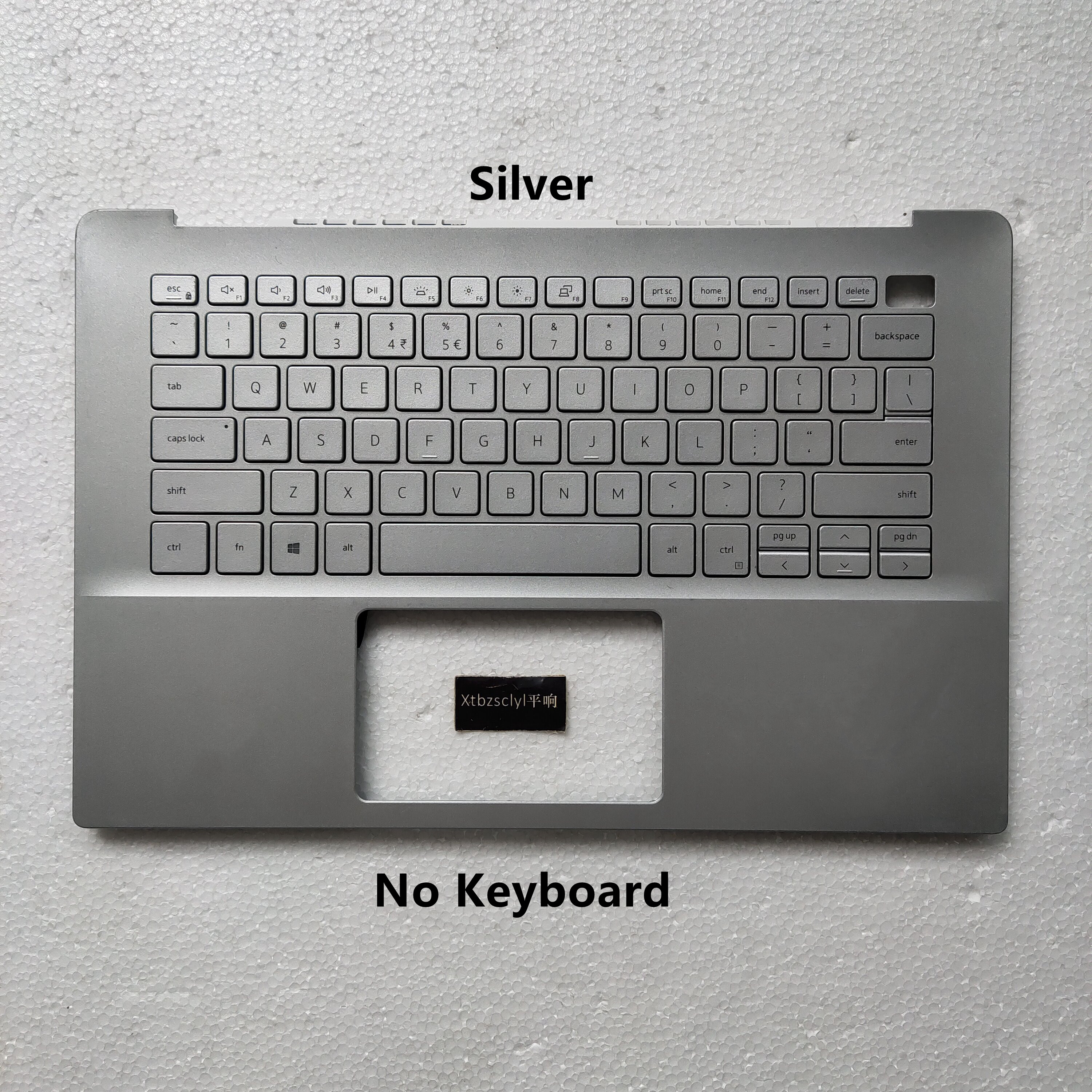 Coque supérieure et inférieure de l&#39;écran LCD, pour DELL Inspiron 14 5490 5498, , 0C4VGP, 04j4kg, 08X03G: Silver No Keyboard