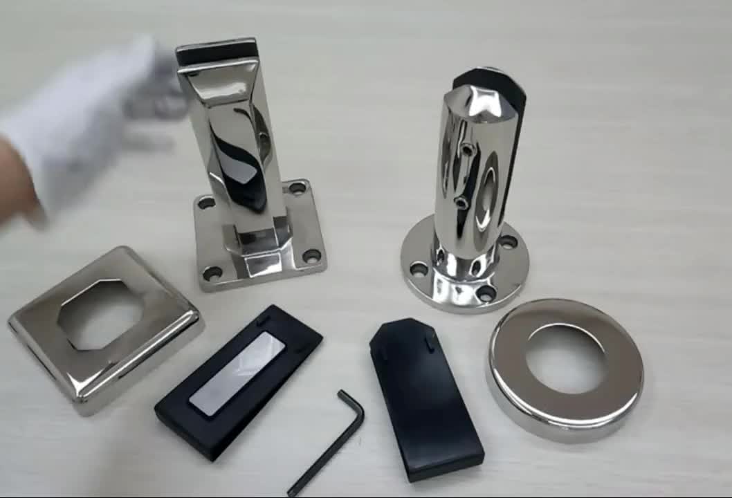 Condibe Stainless Steel Glass Pool Fencing Spigot for Balustrade Staircase Railing