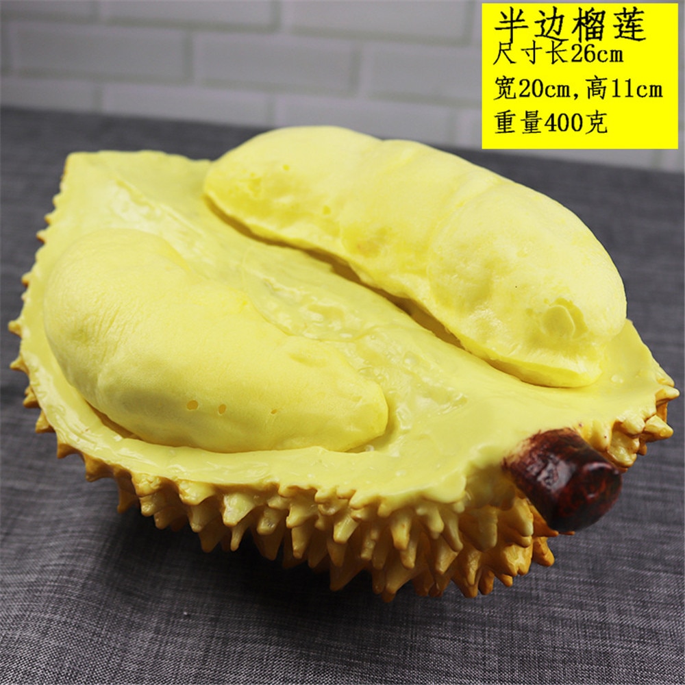 Simulation fruit foam model durian photography props home decoration window display