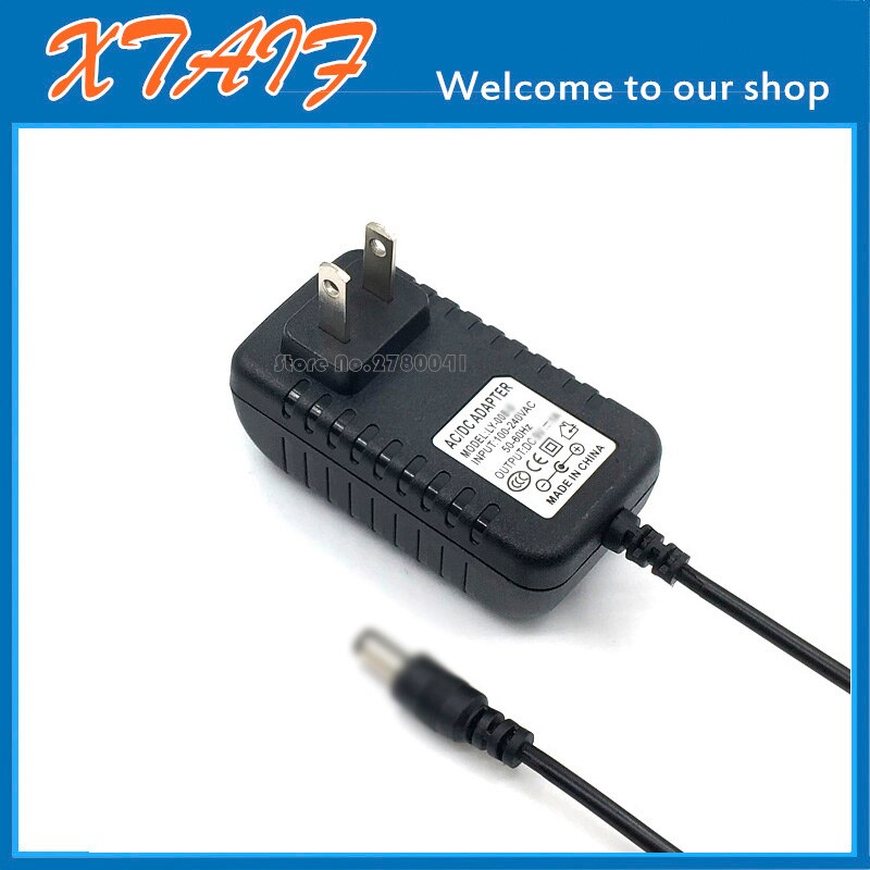 Dc 8v 0.5a 8v 500ma universel vekselstrømsadapter oplader til logitech l -ld4-2 kwt 08 e 00 jn 0661 534-000117 us eu stik