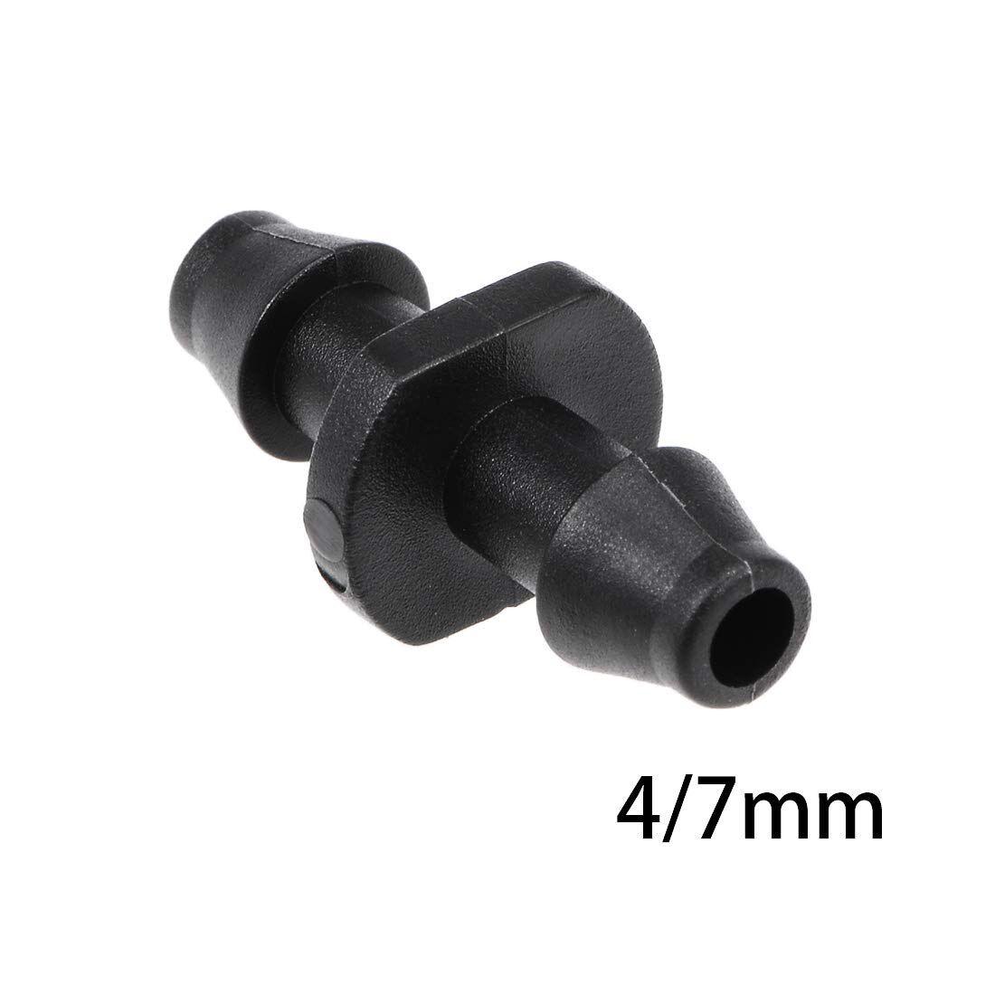 50 Pcs Water Connector Agricultural Irrigation Garden Lawn 1/4 ' Water Hose Connector Drip Irrigation System Connect 4/7mm Hose
