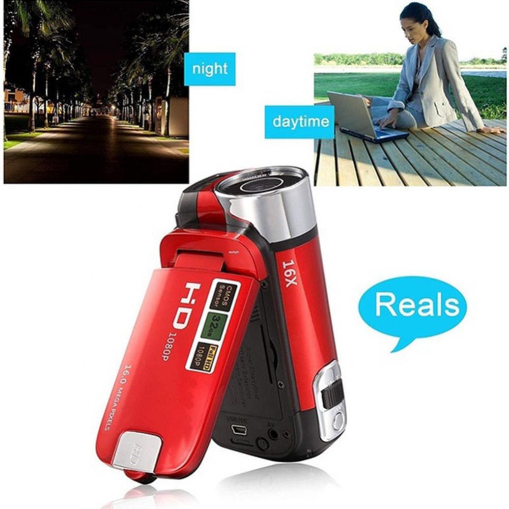 HD 1080P Video Kamera Digital Camcorder 2,7 Zoll 16MP hoch Definition DV Kameras 270 Grad Dreh Digitale Camcorder