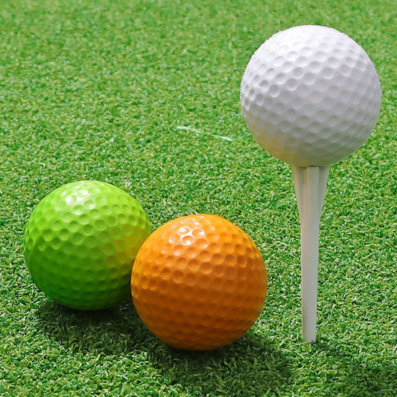 Palline da golf in schiuma PU da 10 pezzi, spugna elastica per allenamento per interni ed esterni